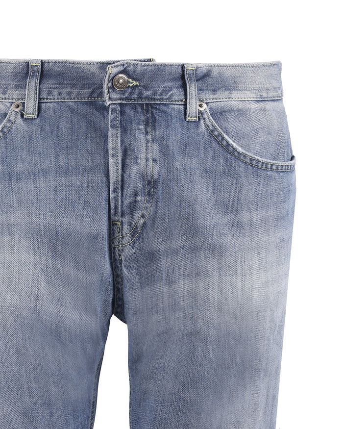 Dondup Jeans Blue Cotton