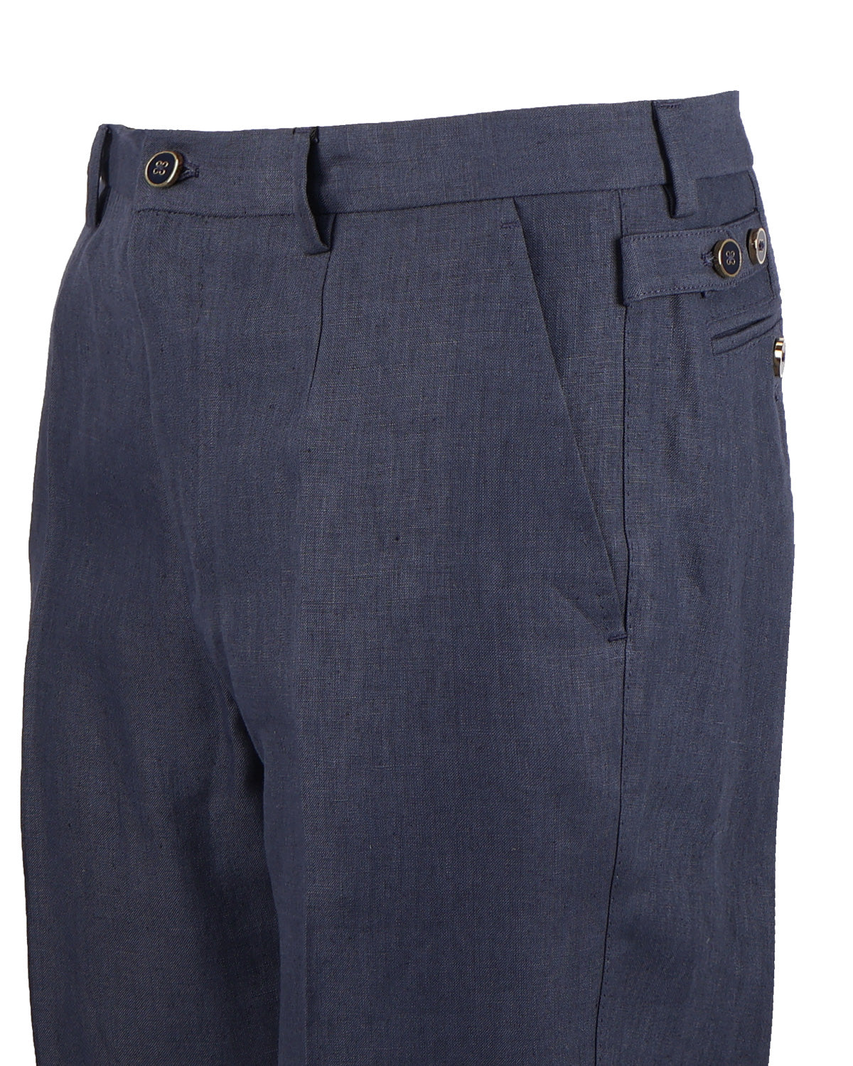 Dolce & Gabbana Trousers Blue Linen