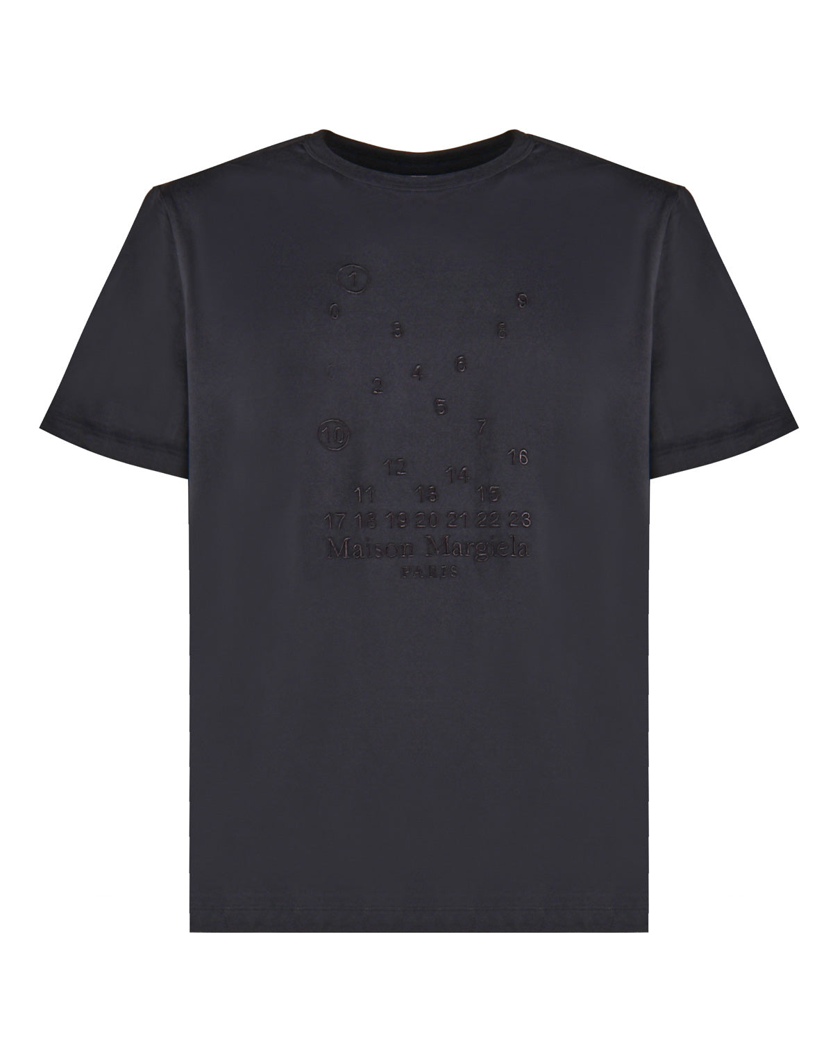 Maison Margiela T-Shirts And Polos Charcoal Cotton