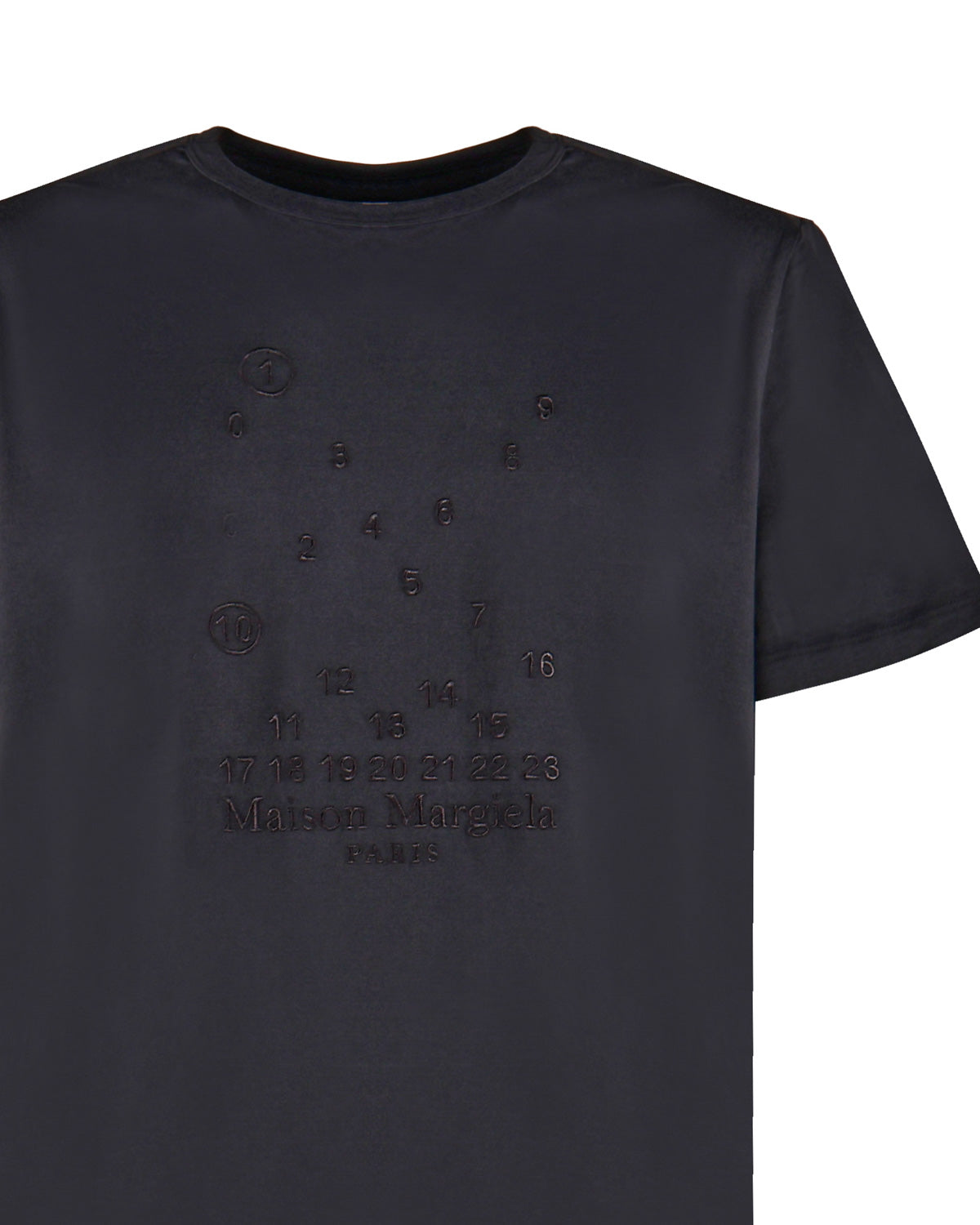 Maison Margiela T-Shirts And Polos Charcoal Cotton