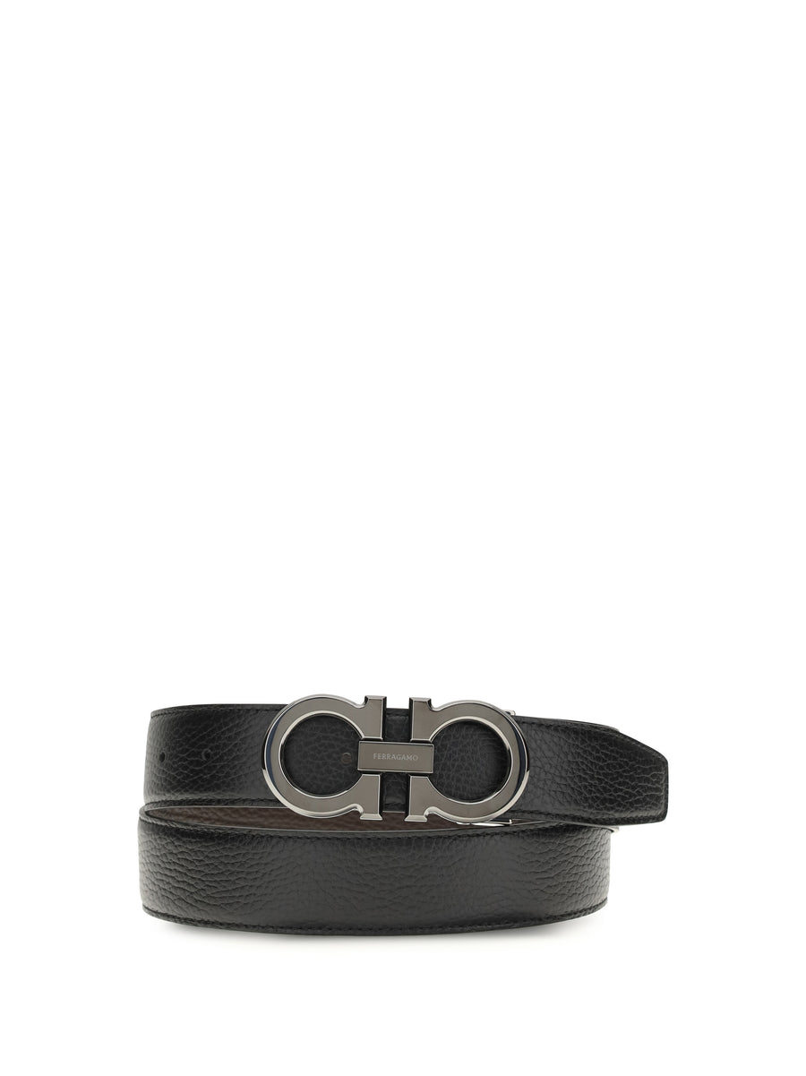 Belt Calfskin Black Calf Leather