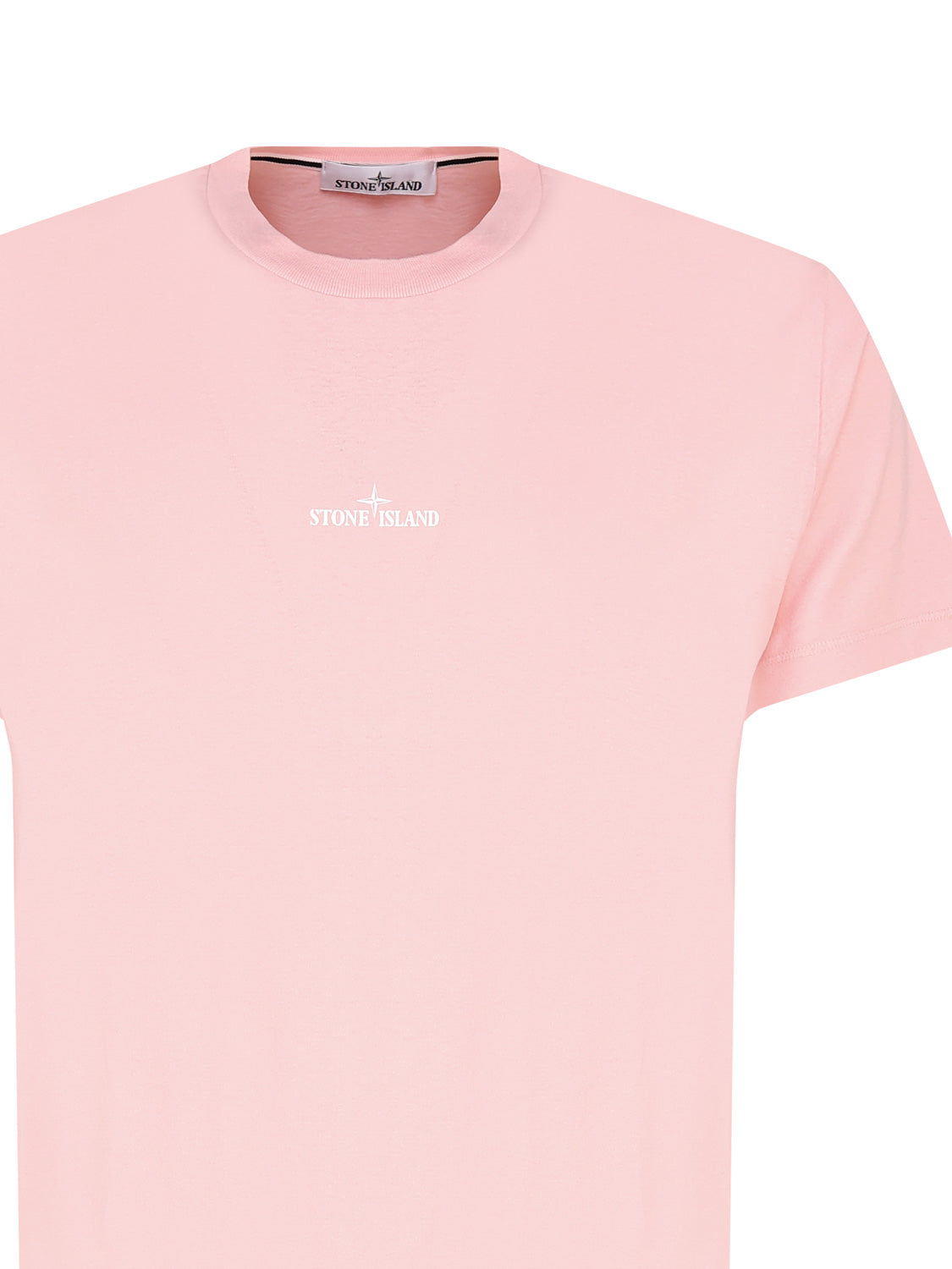 Stone Island T-Shirts And Polos Pink Cotton