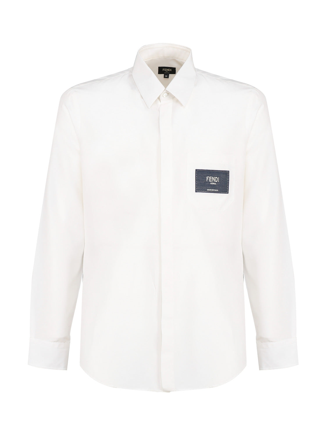 Fendi Shirts White Cotton