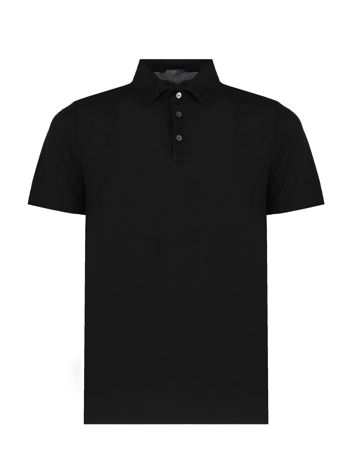 Zanone T-Shirts And Polos Black Cotton