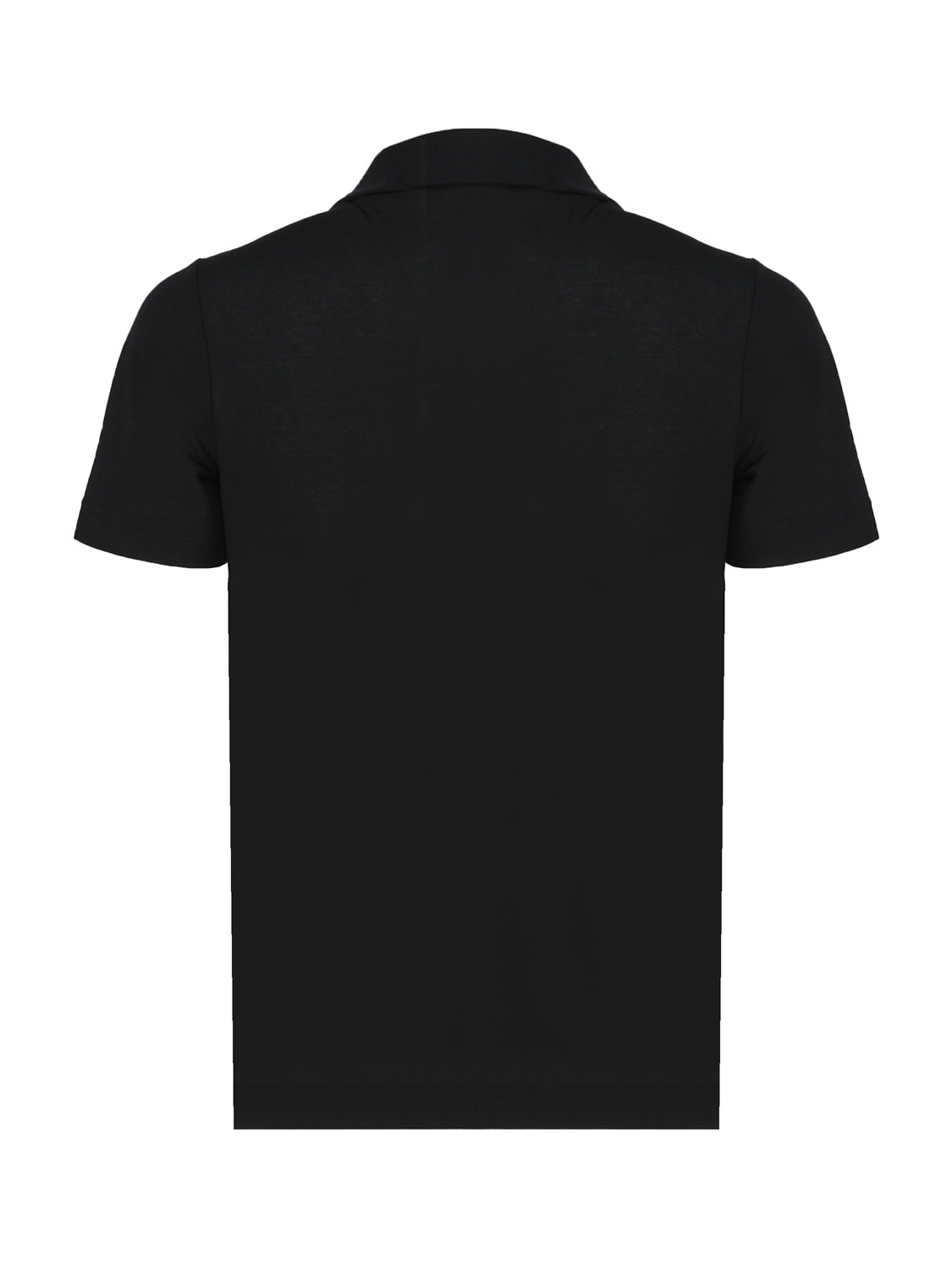 Zanone T-Shirts And Polos Black Cotton