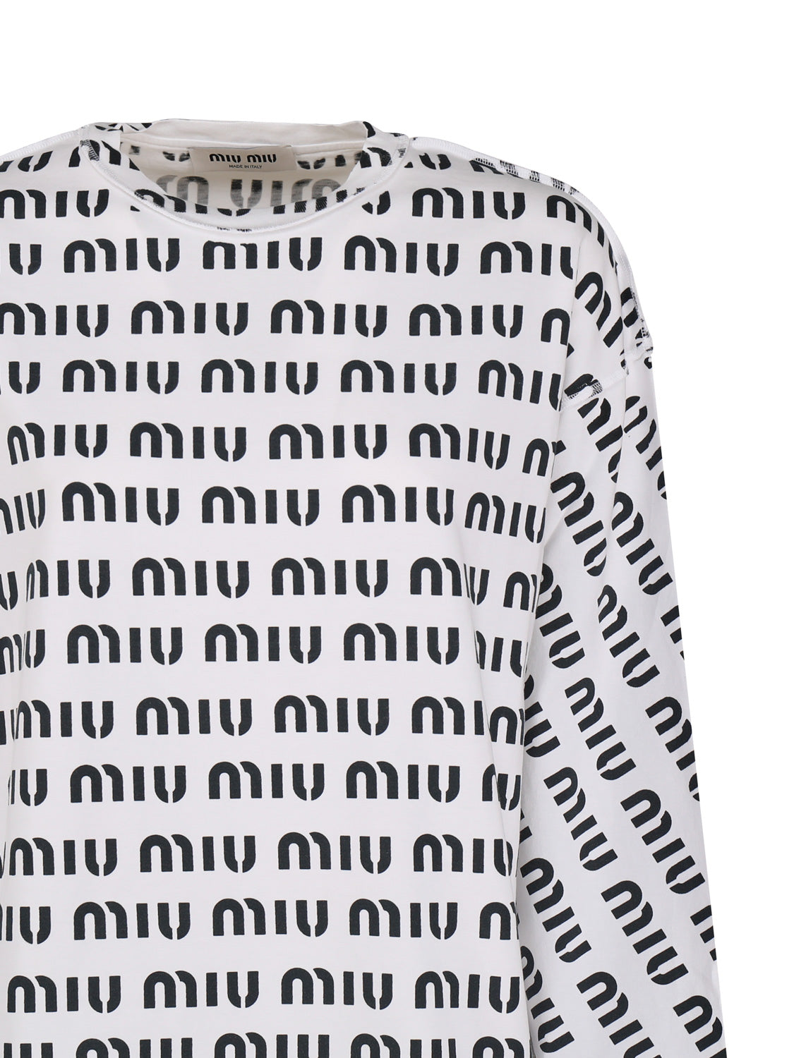 Miu Sweaters White Cotton