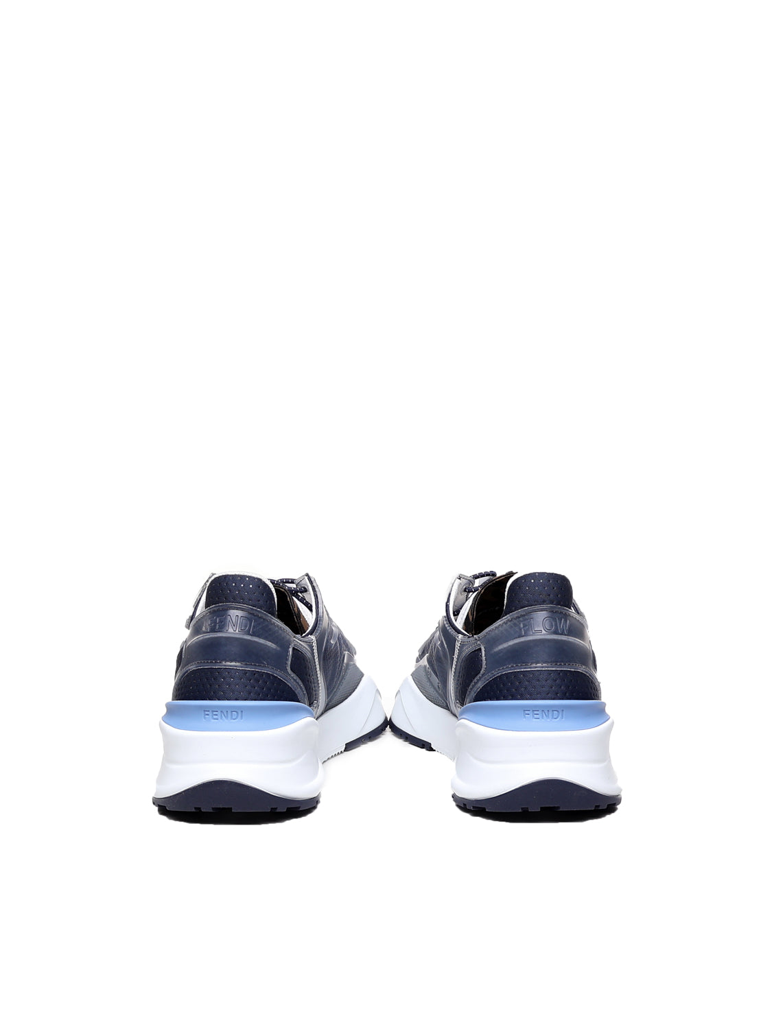 Fendi Sneakers Blue Polyamide