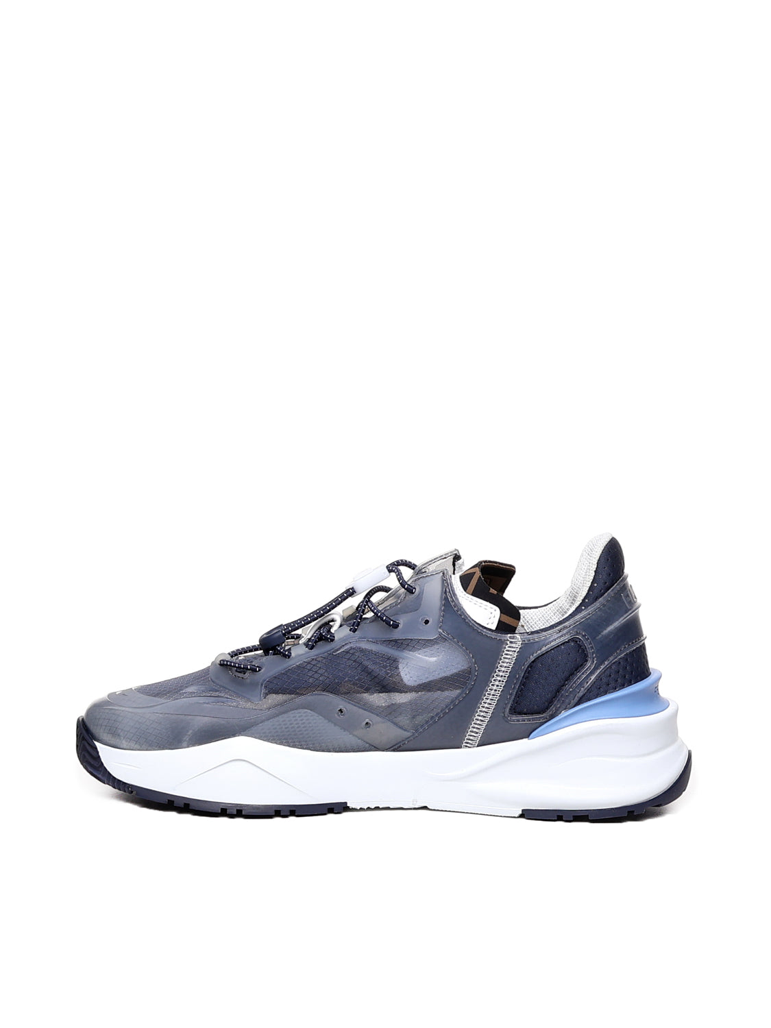 Fendi Sneakers Blue Polyamide