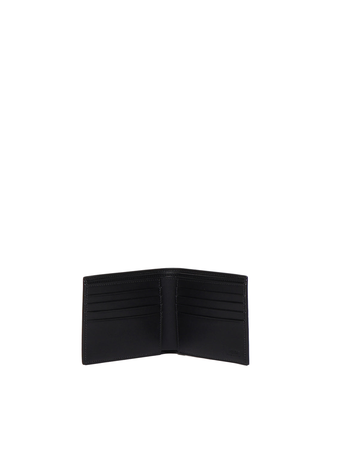 Fendi Wallets Nero+rubs Vit+interno:vit+co