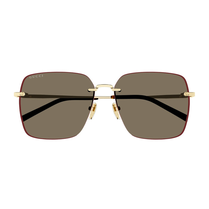 Gucci Gg1955sa Linea Institutional Logo Gold Metallo Sunglasses