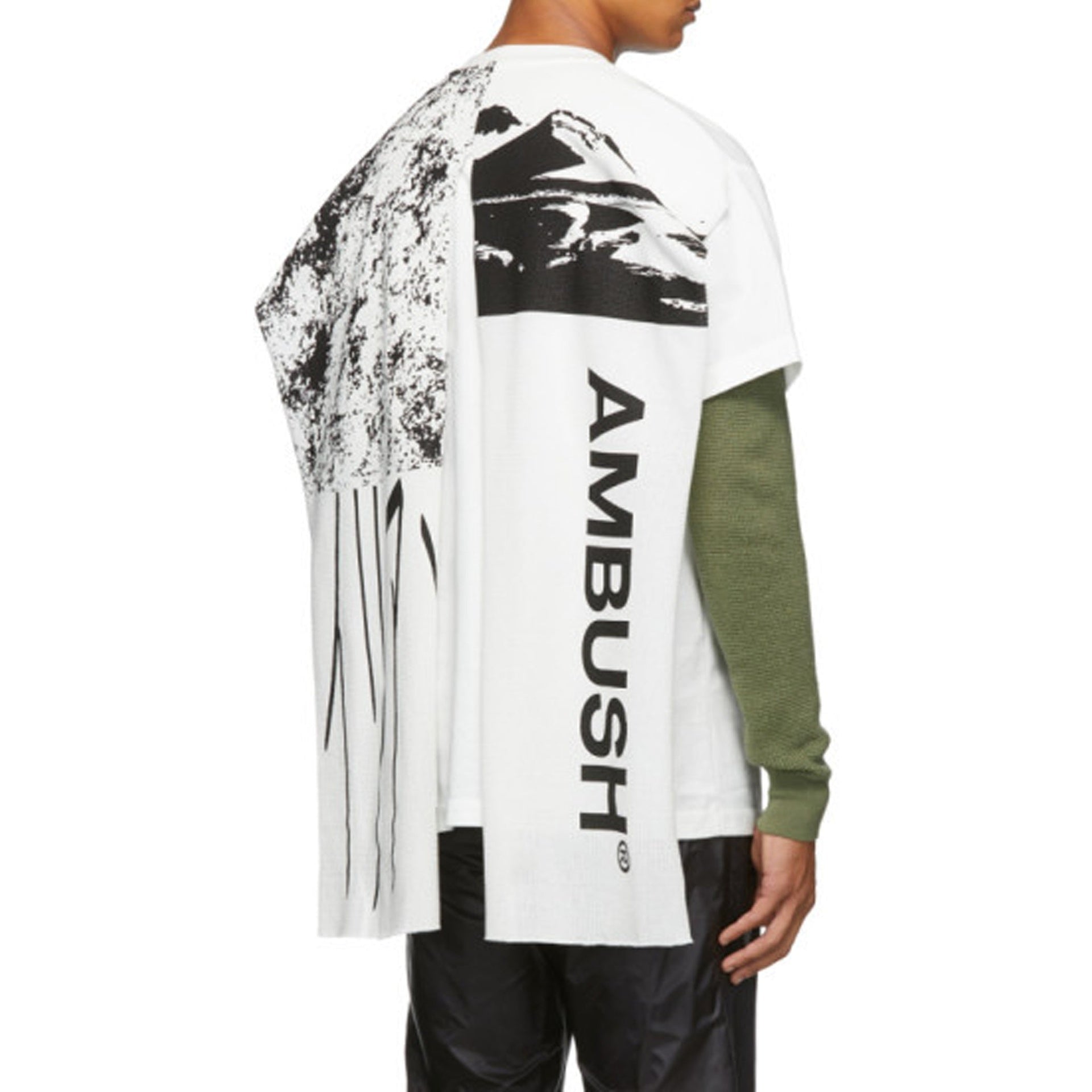 Ambush White Cape T-Shirt Cotton