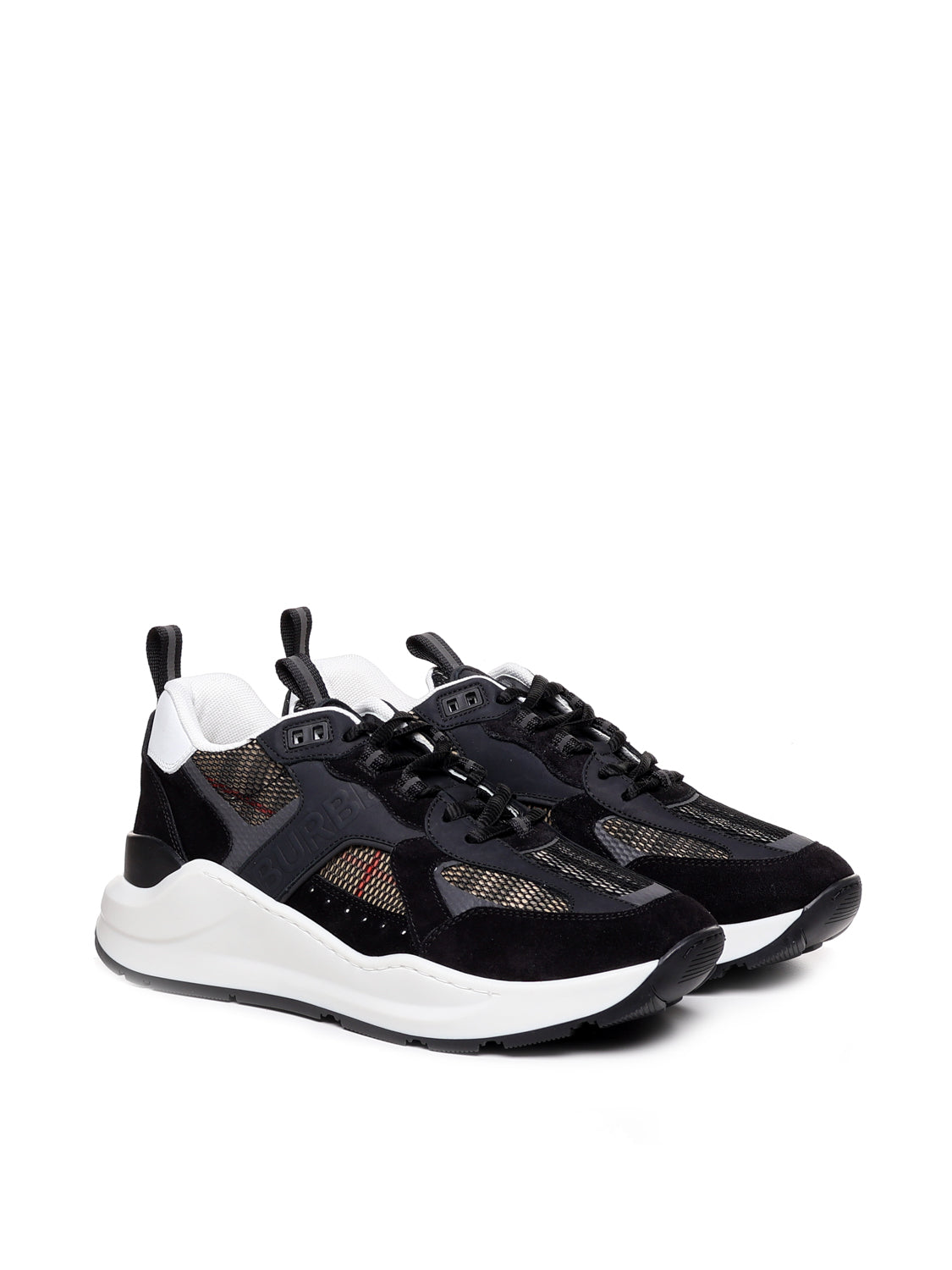 Burberry Sneakers Black Cotton