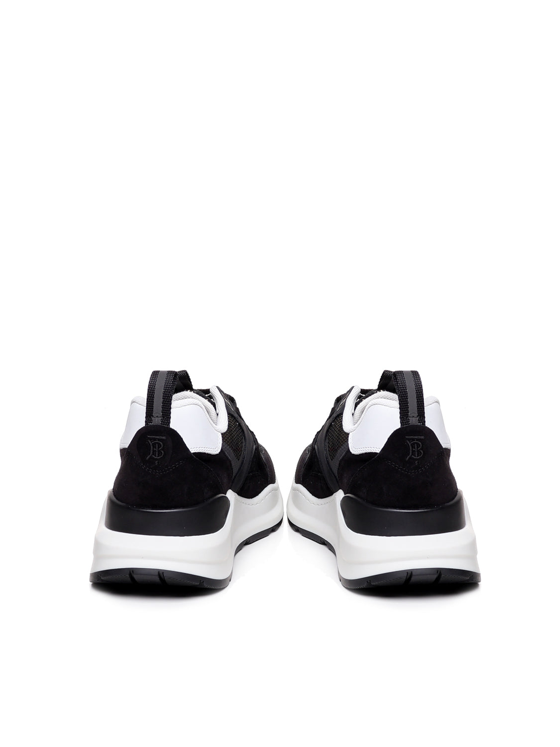 Burberry Sneakers Black Cotton