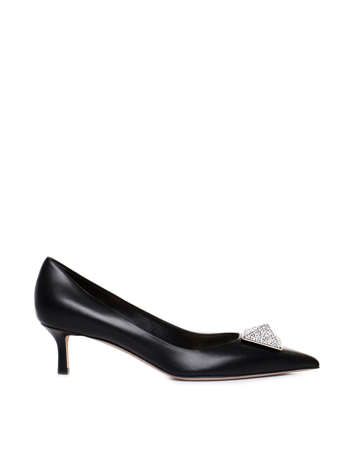 Valentino Garavani With Heel Black Calfskin