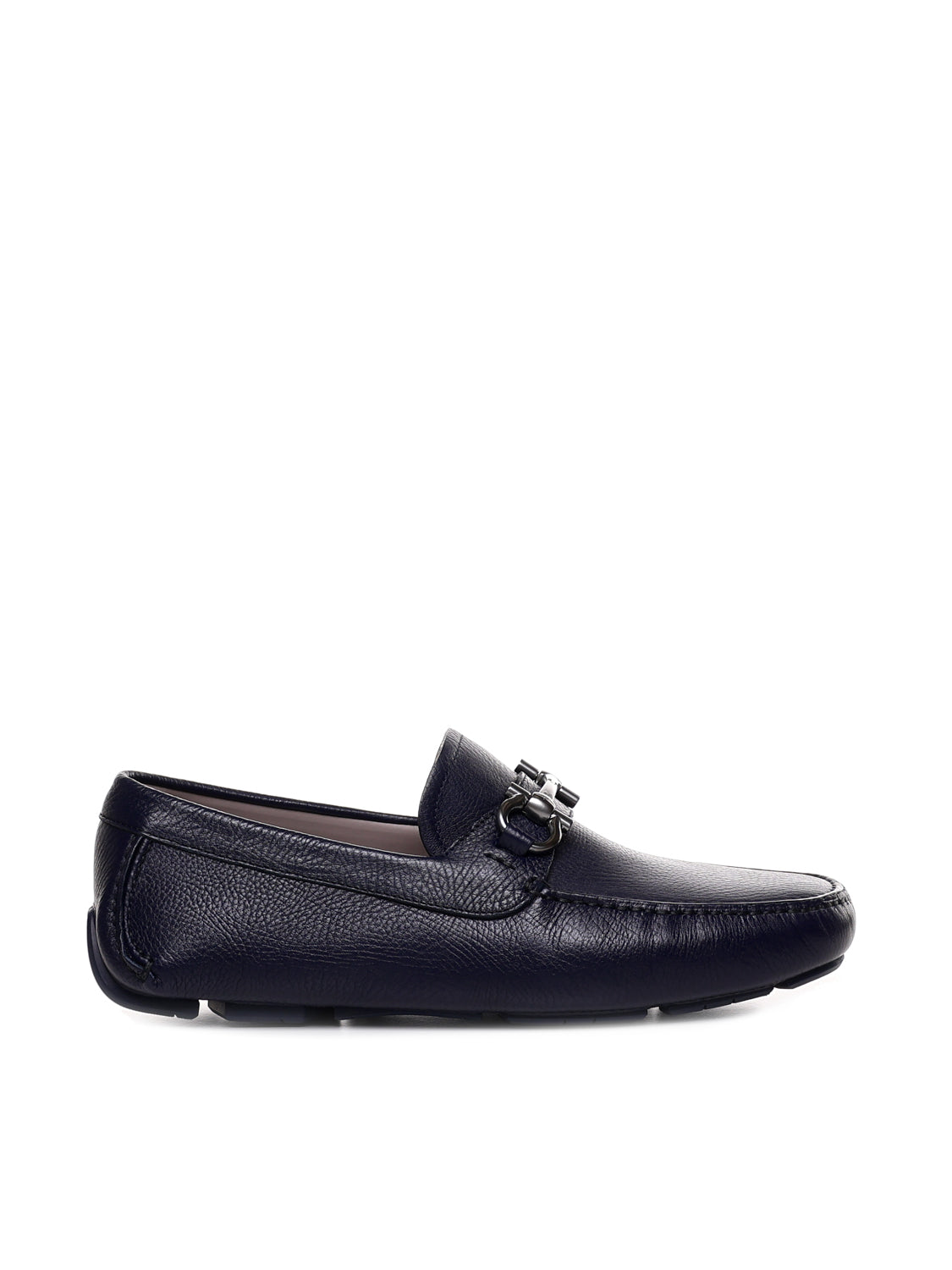 Ferragamo Flat Shoes Blue Calfskin