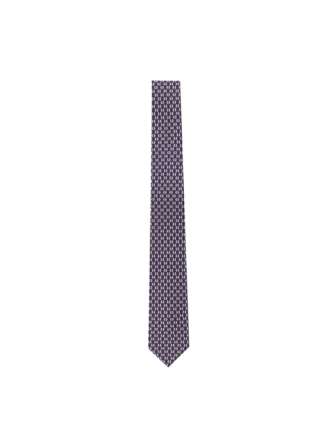 Ferragamo Ties Blue Silk