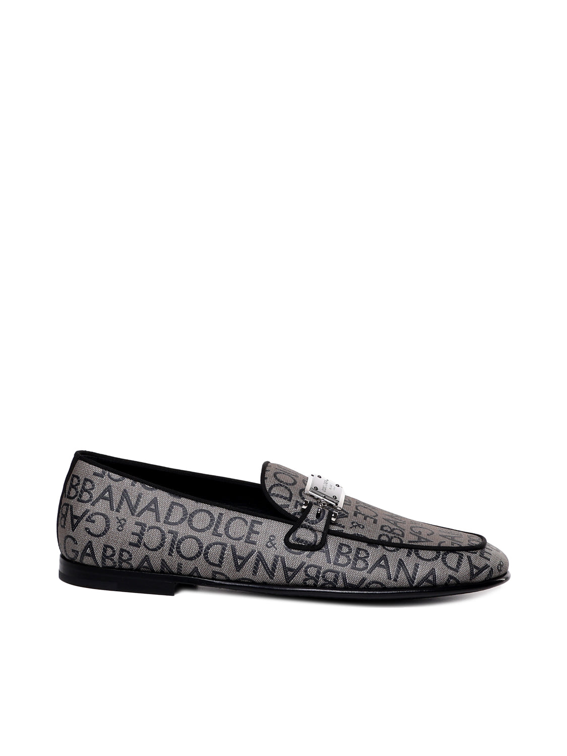 Dolce & Gabbana Flat Shoes Beige Cotton Polyester