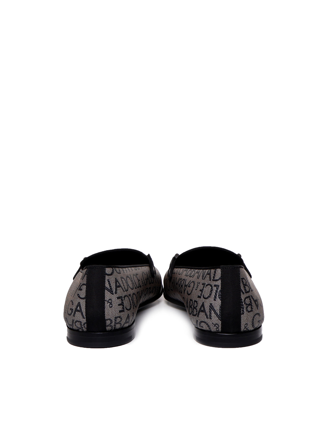 Dolce & Gabbana Flat Shoes Beige Cotton Polyester