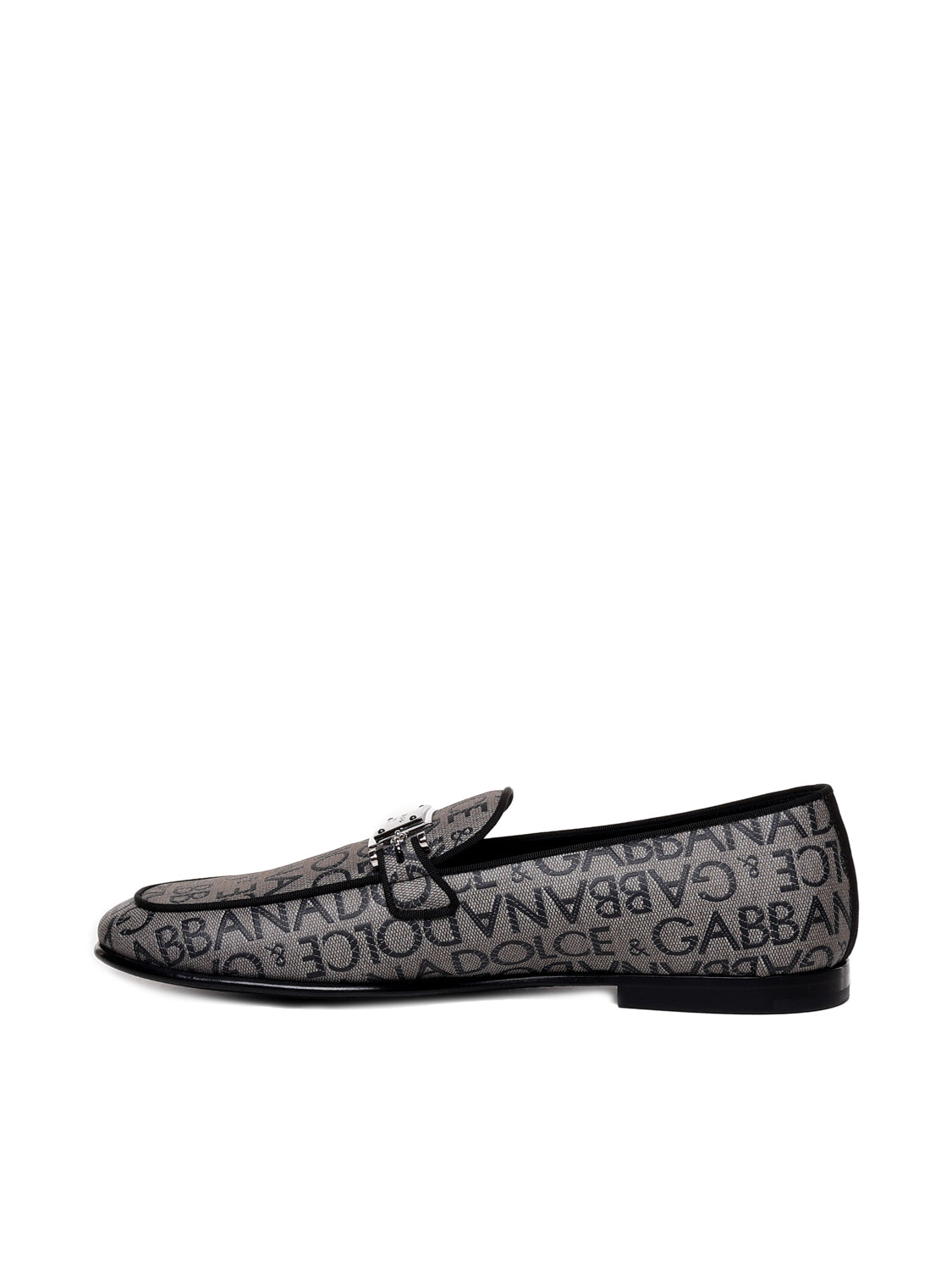 Dolce & Gabbana Flat Shoes Beige Cotton Polyester
