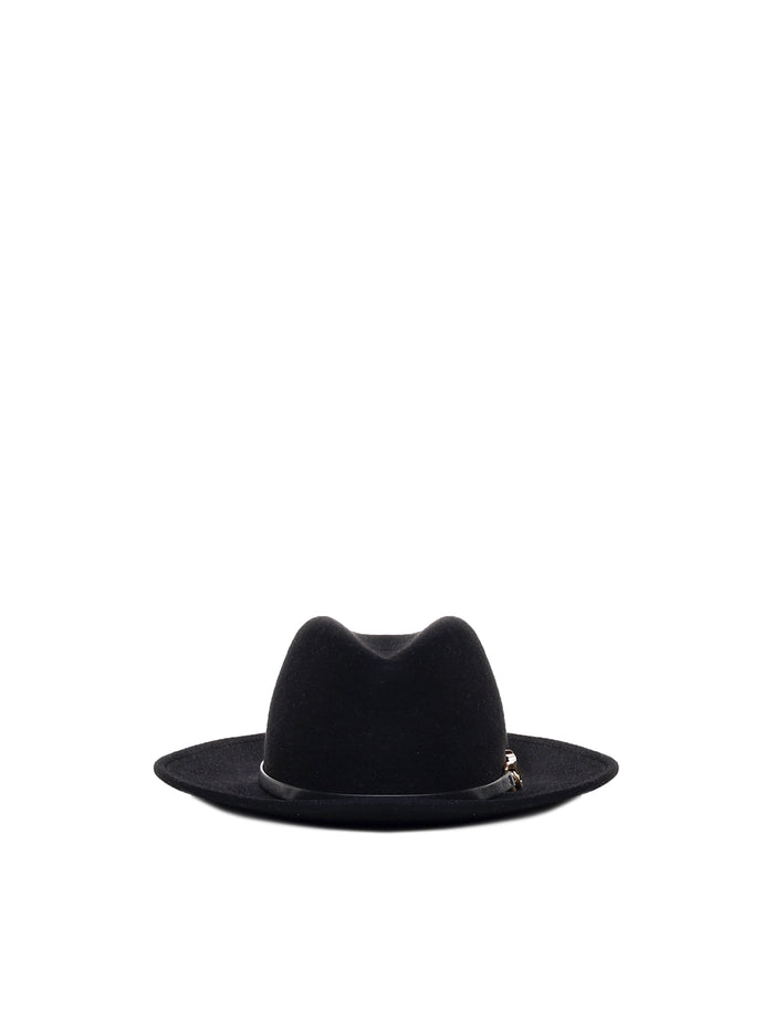 Valentino Garavani Hats Black Felt