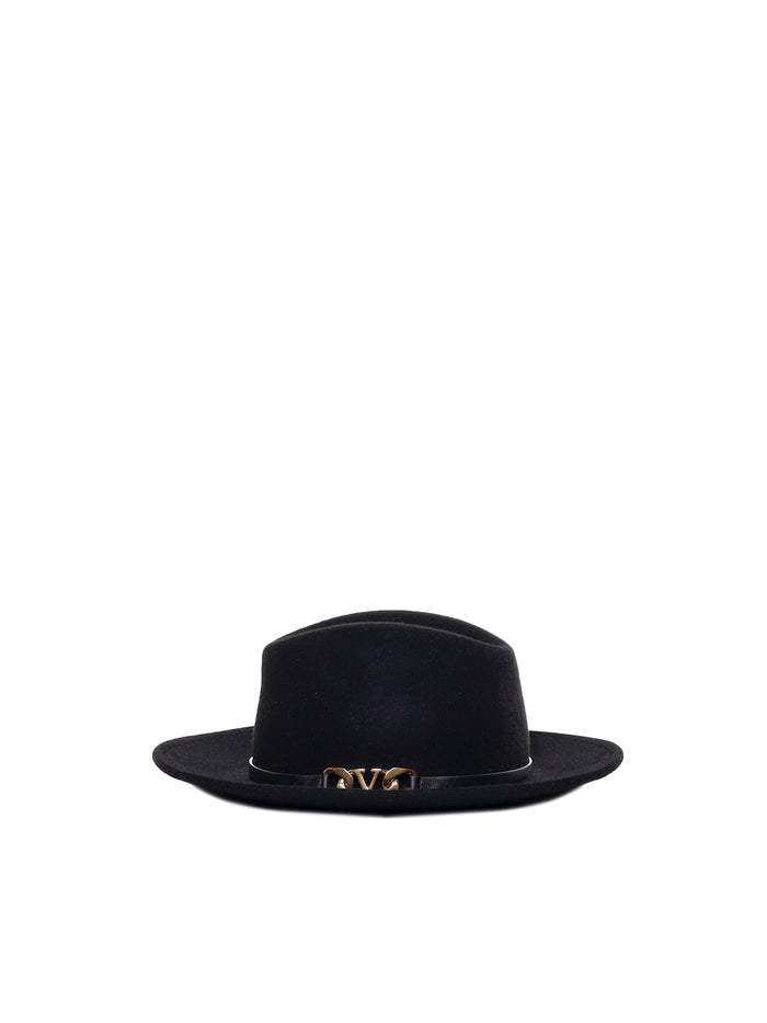 Valentino Garavani Hats Black Felt