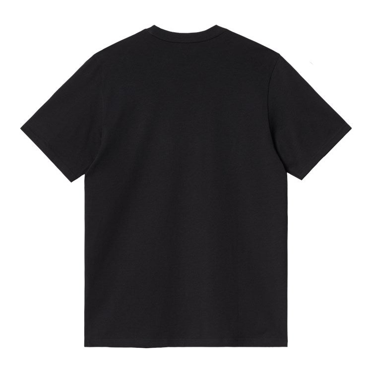 S-S Madison T-Shirt Black Organic Cotton Single Jersey Tshirt