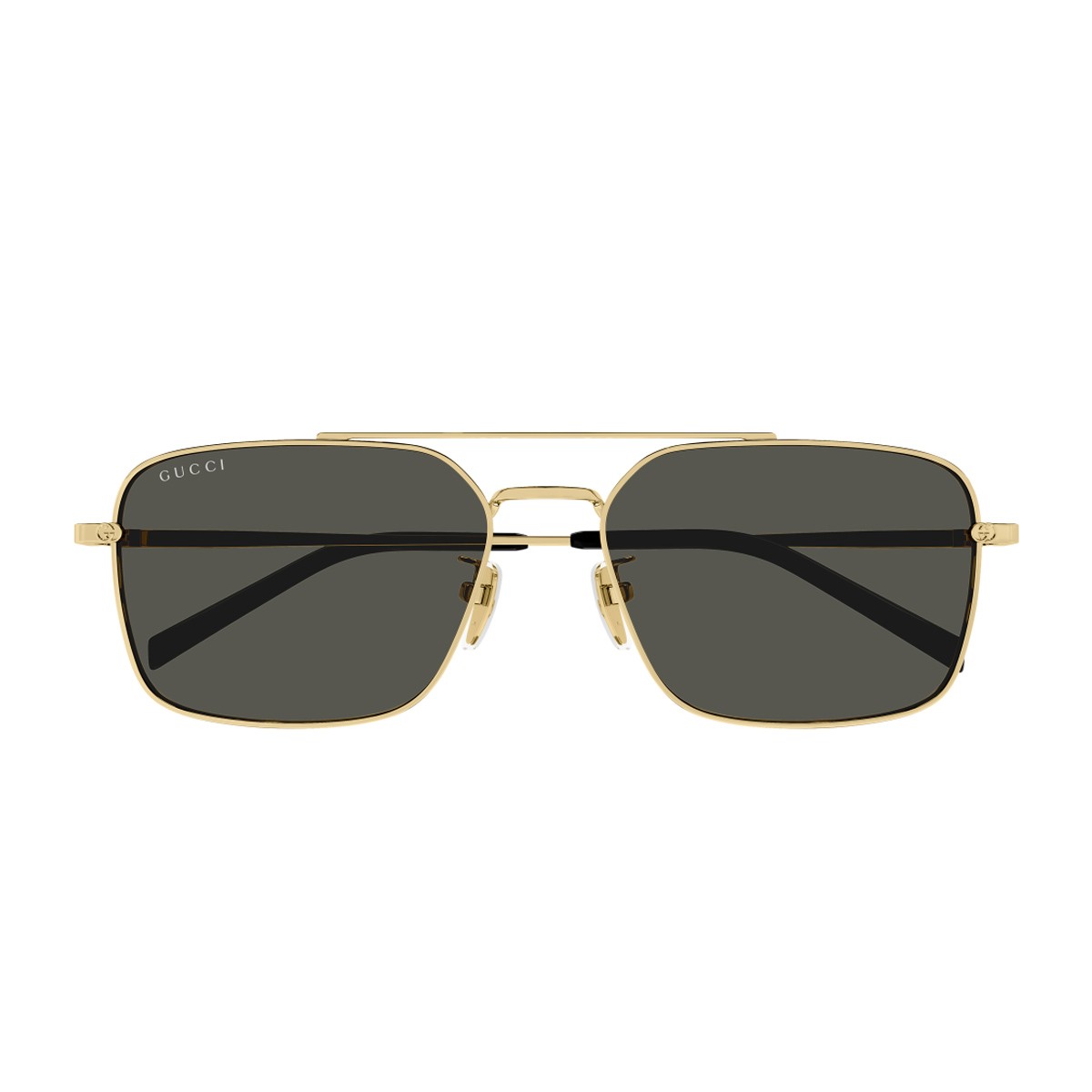 Gucci Gg1957sa Linea Institutional Logo Gold Metallo Sunglasses