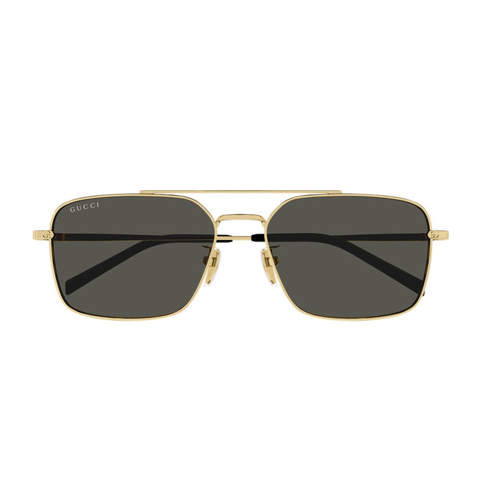 Gucci Gg1957sa Linea Institutional Logo Gold Metallo Sunglasses