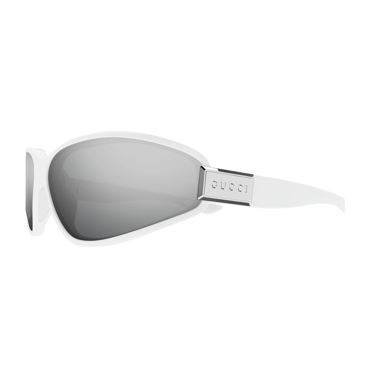 Gucci Gg2011s Linea Institutional Logo White Iniettato Sunglasses