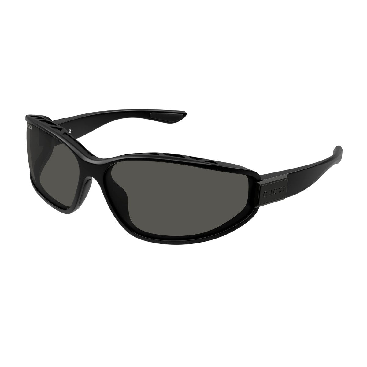 Gucci Gg2011s Linea Institutional Logo Black Iniettato Sunglasses