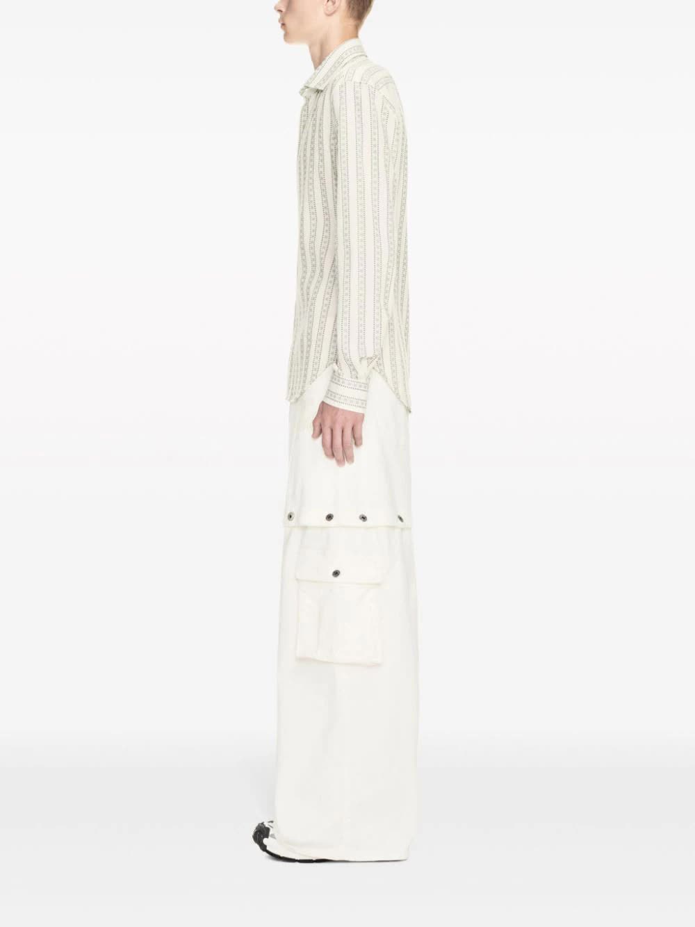 90slogo Butt Super Baggy Jean White Cotton |