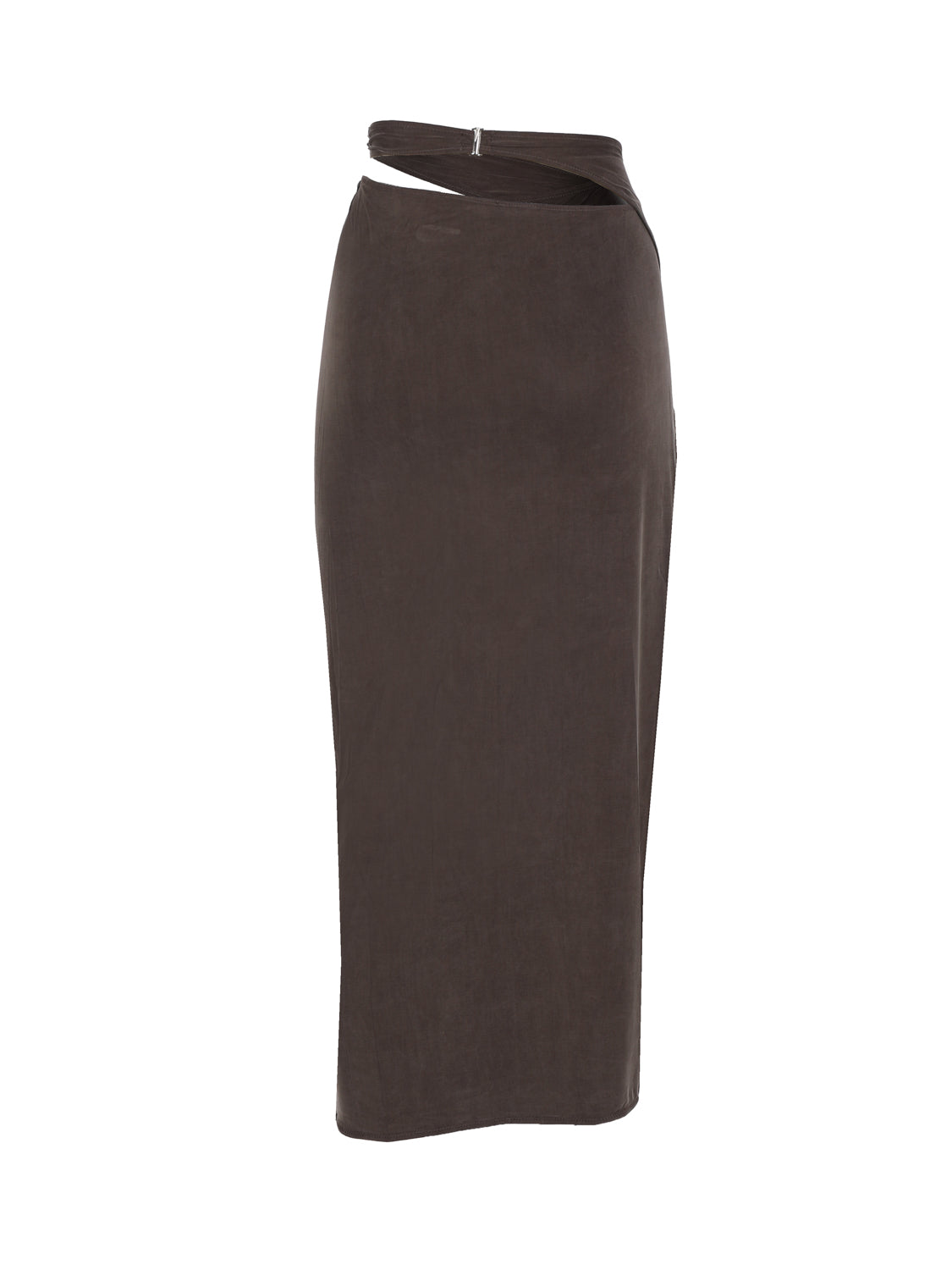 Jacquemus Skirts Brown Cupro Elastane