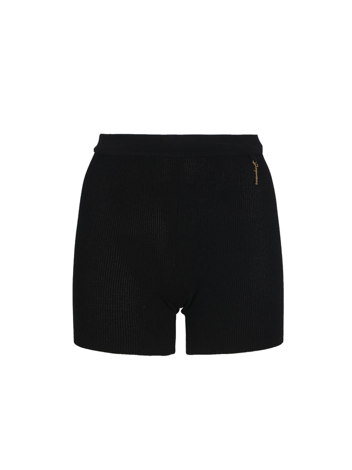 Jacquemus Shorts Black Viscose