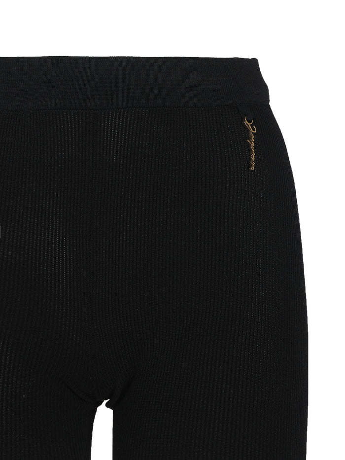 Jacquemus Shorts Black Viscose