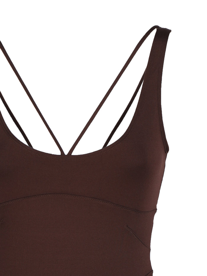 Jacquemus Sea Clothing Dark Brown Nylon