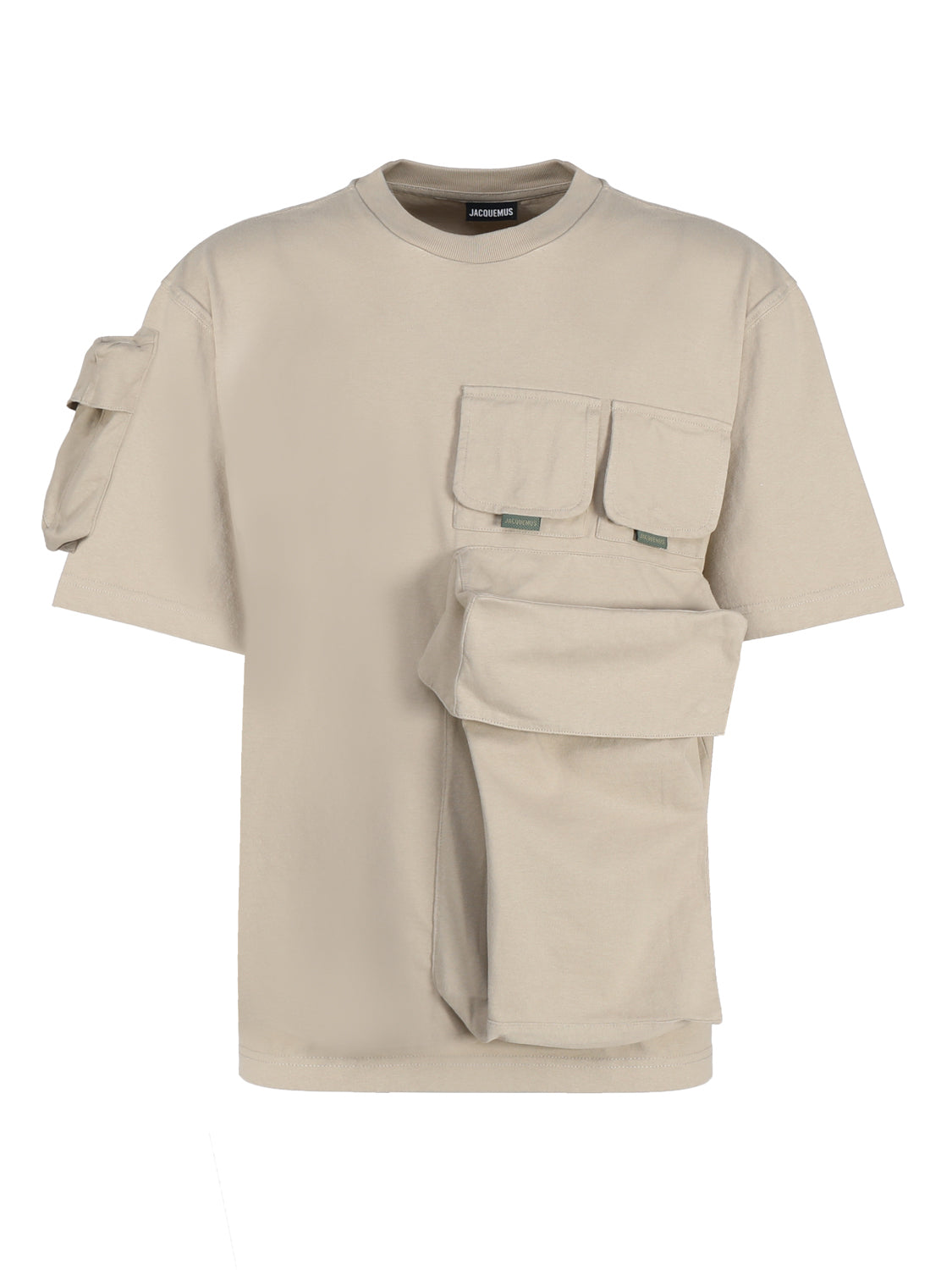 Jacquemus T-Shirts And Polos Khaki Cotton