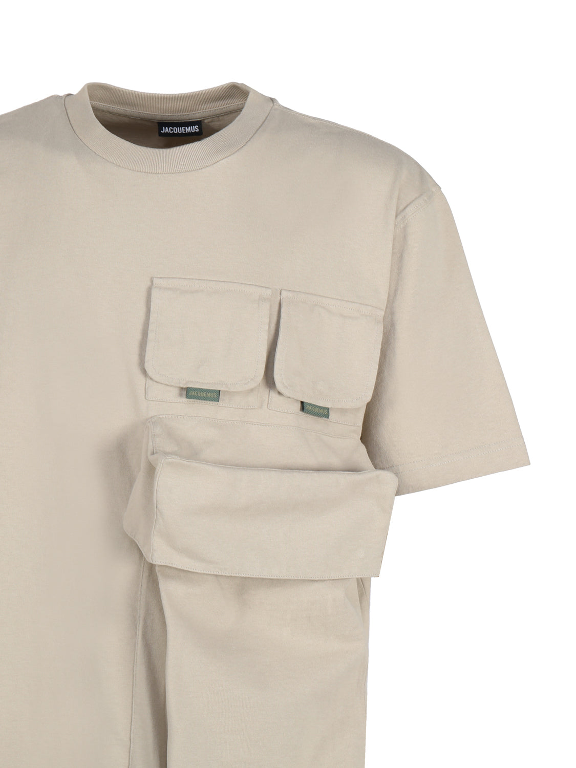 Jacquemus T-Shirts And Polos Khaki Cotton