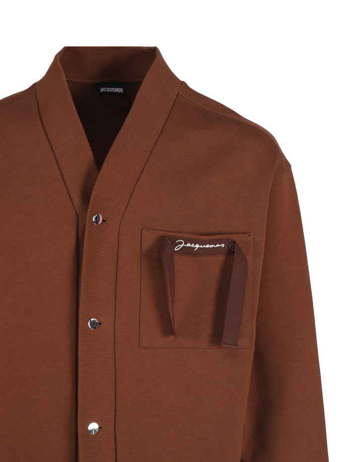 Jacquemus Sweaters Brown Cotton
