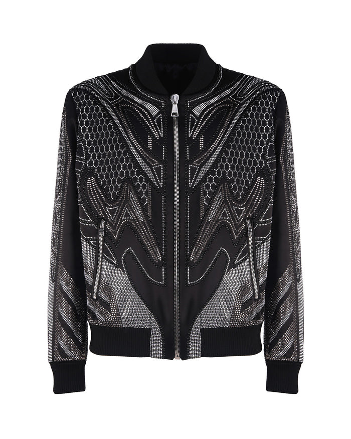 Balmain Coats Black Silk