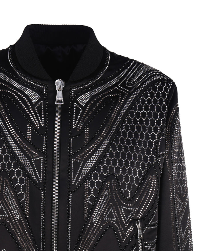Balmain Coats Black Silk