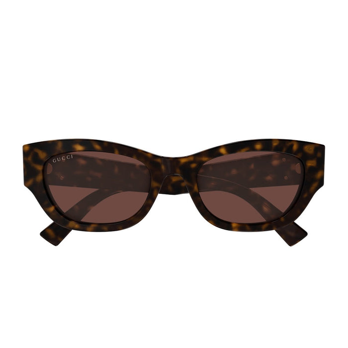 Gucci Gg1954sa Linea Emblem Havana Acetato Riciclato Sunglasses