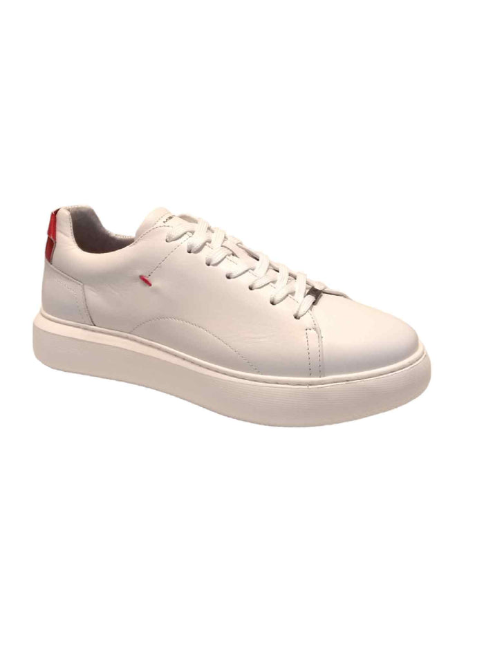 Eclipse White Calf Leather Shoe