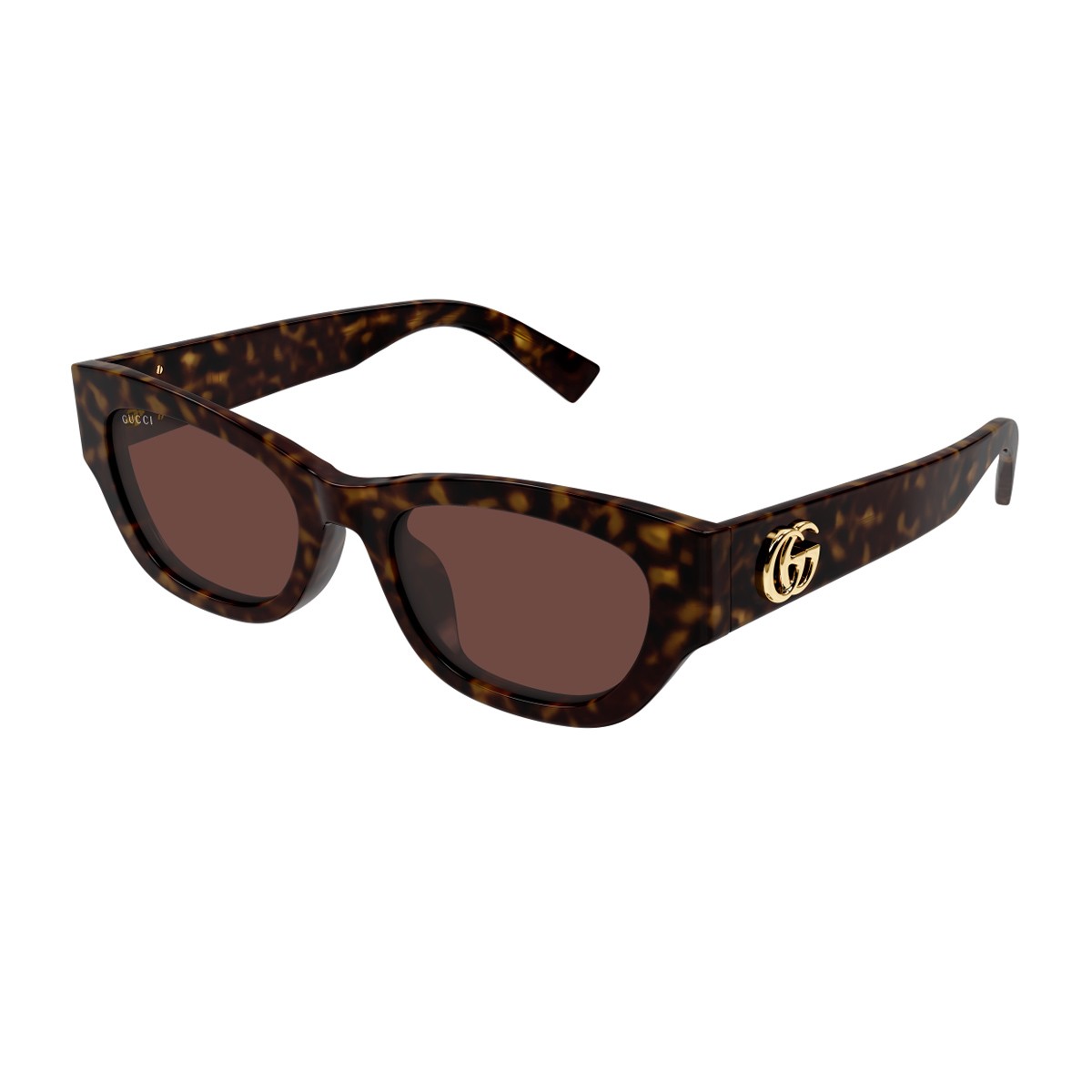 Gucci Gg1954sa Linea Emblem Havana Acetato Riciclato Sunglasses