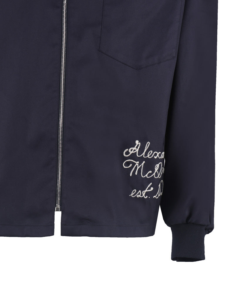 Alexander Mcqueen Jackets Blue Viscose