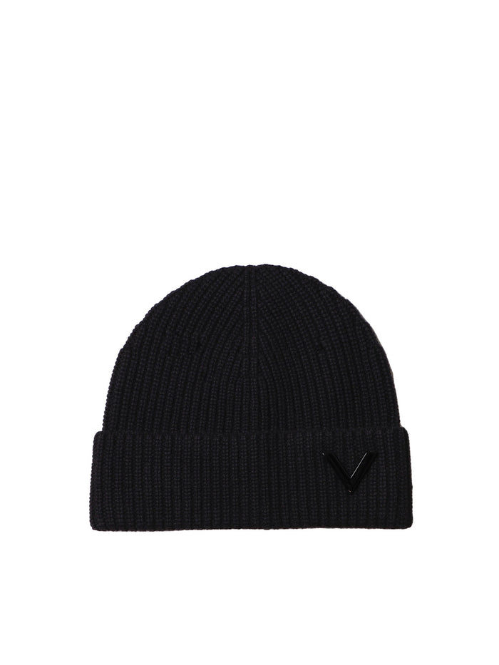 Valentino Garavani Hats Black Cashmere