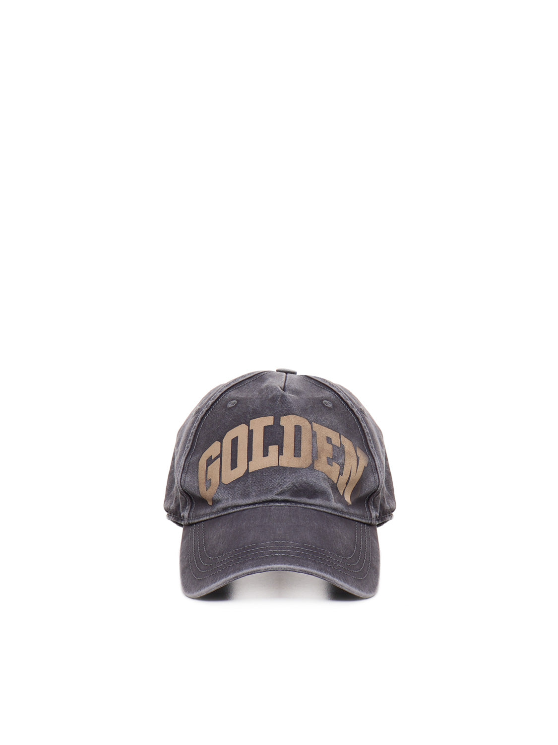Golden Goose Hats Grey Cotton