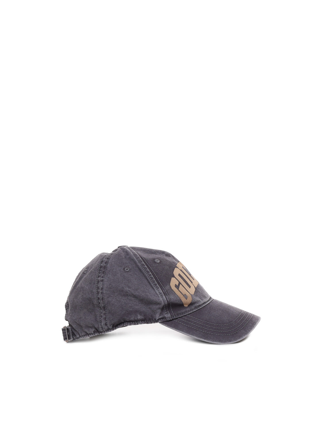 Golden Goose Hats Grey Cotton