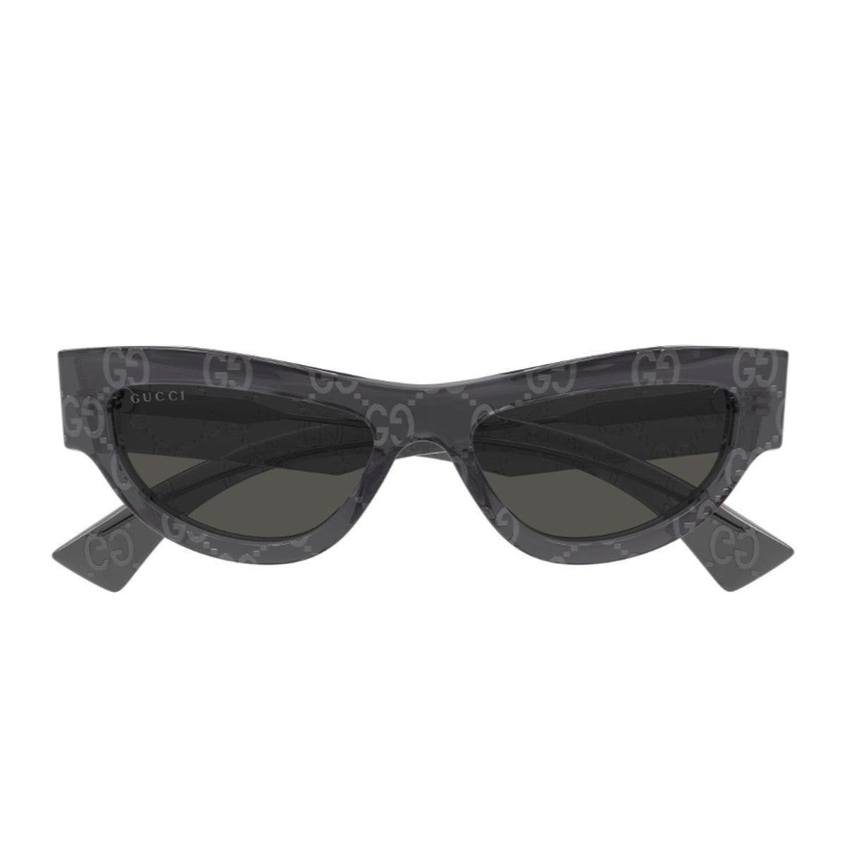 Gucci Gg1834s Linea Name Of Brand Grey Serigraphy Acetato Riciclato Sunglasses