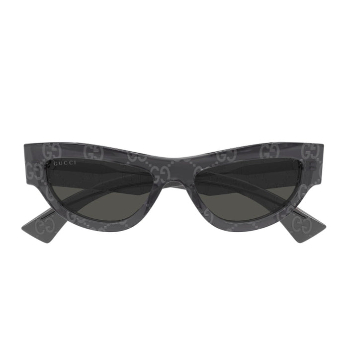 Gucci Gg1834s Linea Name Of Brand Grey Serigraphy Acetato Riciclato Sunglasses