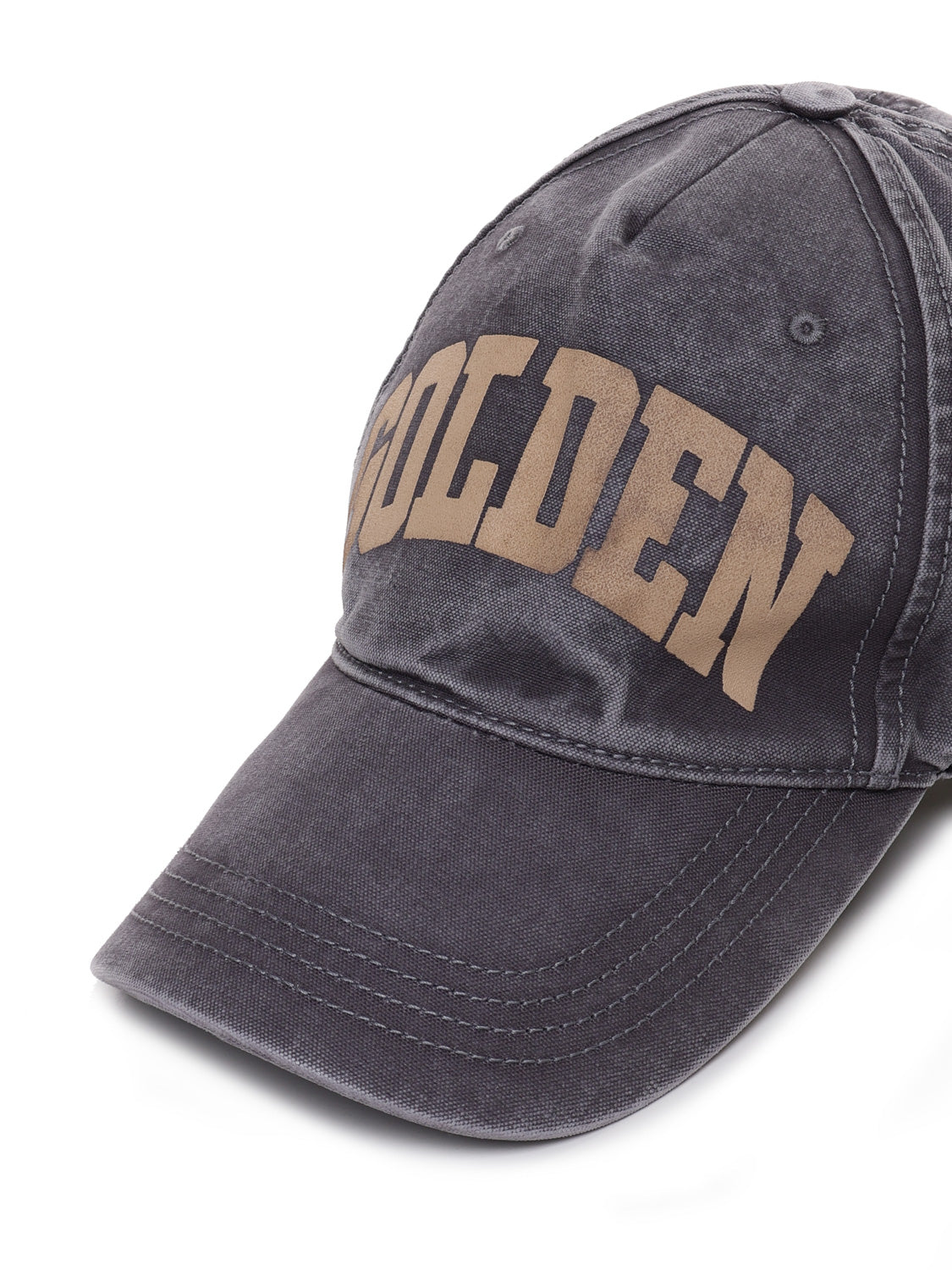 Golden Goose Hats Grey Cotton